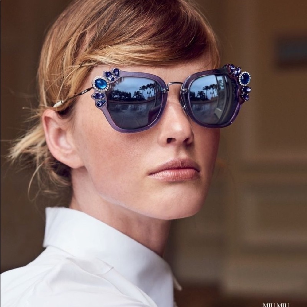 ❗️NEW MIU MIU Cat eye lilac Sunglasses❗️